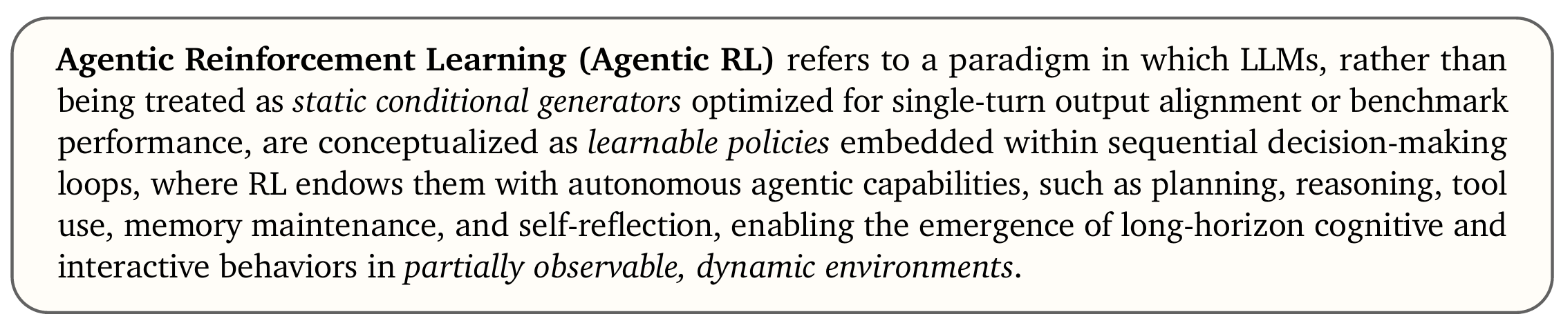 Agentic RL Framework